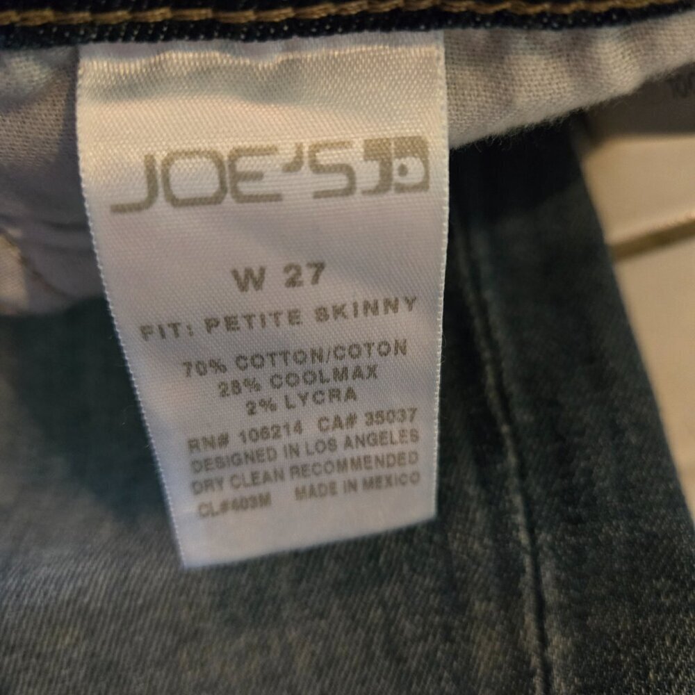 NWT Joe's Jeans Skinny Cool Off Lyndi Wash 27P - Picture 4 of 4